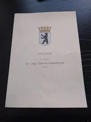 Foto von Berlin Rechtsanwältin & Notarin Dr. Sabine Haselbauer