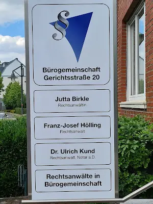 Foto von Bürogemeinschaft Gerichtsstr. 20 Rechtsanwälte Jutta Birkle, Franz Josef Hölling & Dr. Ulrich Kund