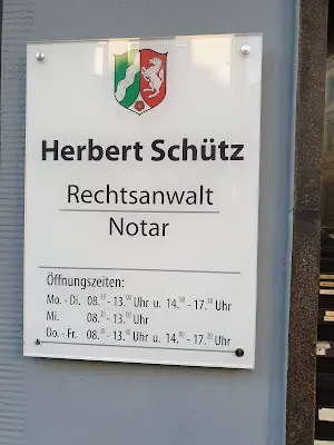 Foto von Herbert Schütz Rechtsanwalt