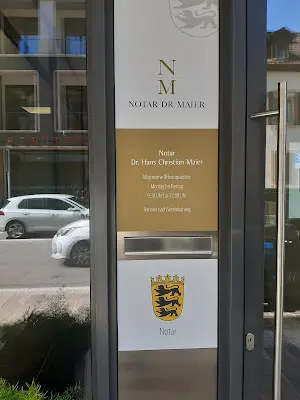 Foto von Notar Dr. Hans Christian Maier