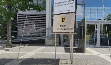 Foto von Notar Dr. Sigloch