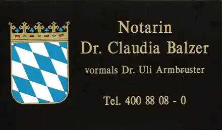 Foto von Notar Nürnberg - Dr. Claudia Balzer - Notarin Nürnberg - Notary Public