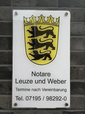 Foto von Notare Leuze und Weber